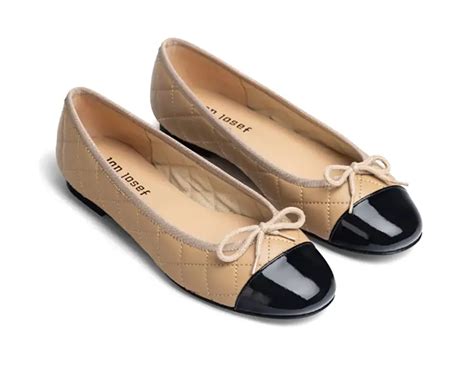 chanel ballerina schwarz|chanel ballerina flats dupe.